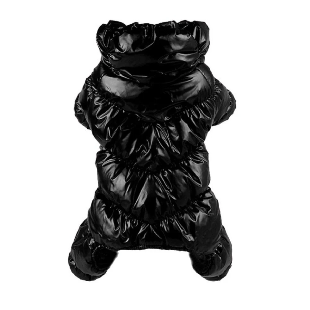 Thicken Waterproof Dog Snowsuit Warm Fleece Padded Winter Jacket for Dogs & Cats