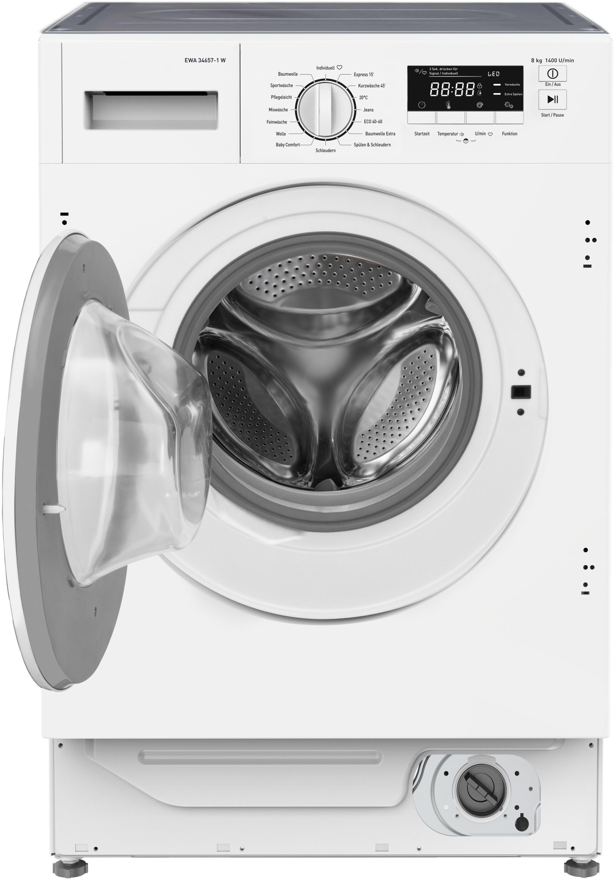Einbauwaschmaschine EWA 34657-1 W