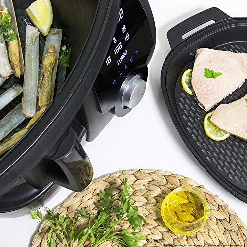 Cecotec Robot da cucina multifunzione Mambo 6090. 1700 W, 23 funzioni, caraffa con capacità 3,3 l, 3 piatti alla volta, 10 velocità, timer : Amazon.it: Casa e cucina