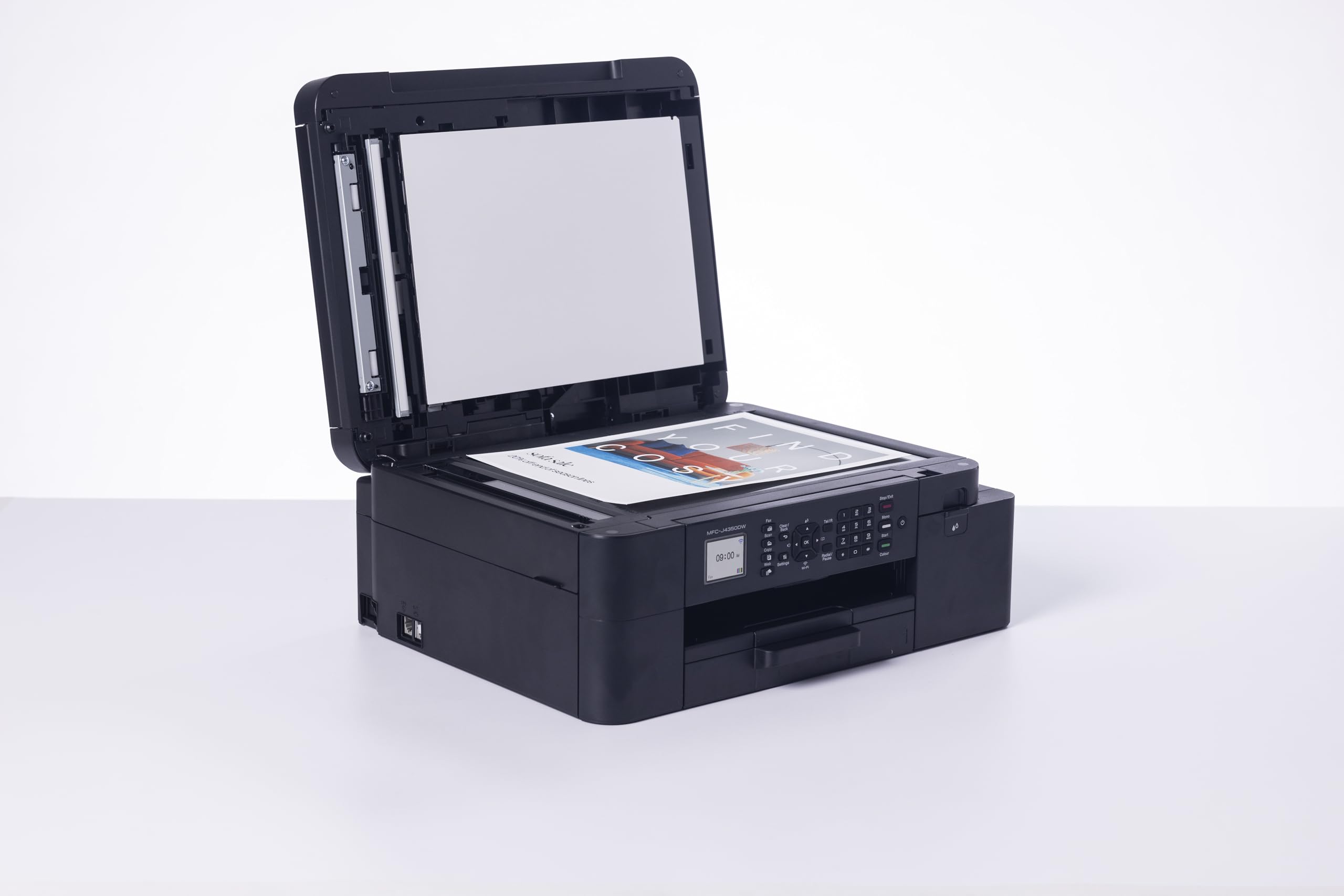 Tinten-Multifunktionsdrucker MFC-J4350DW 4-in-1 WLAN USB Duplex 20 Seiten/min 150-Blatt-Papierkassette 20-Blatt-ADF
