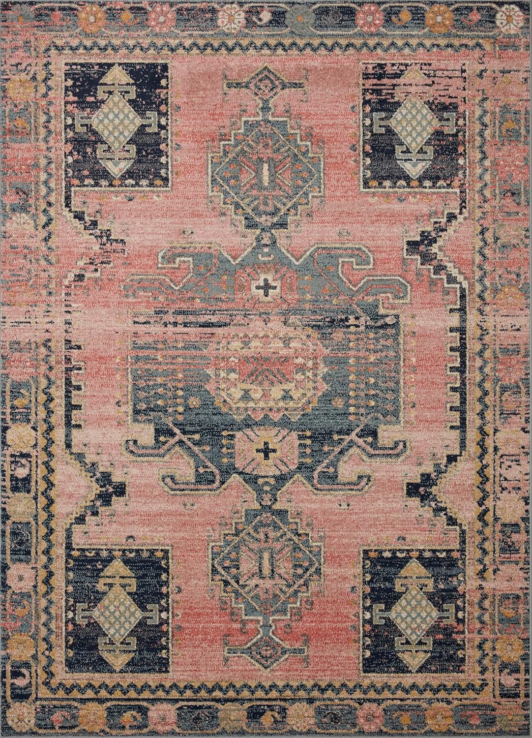 Loloi Jocelyn Collection JOC-06 Rose/Rose 7'-10