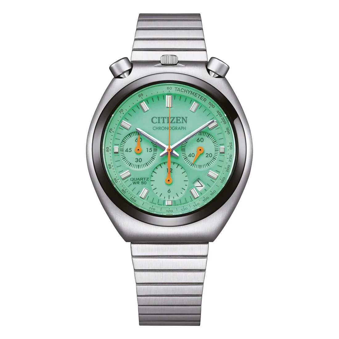 Orologio Citizen The Luminous Brothers acciaio quadrante verde AN3660-73X