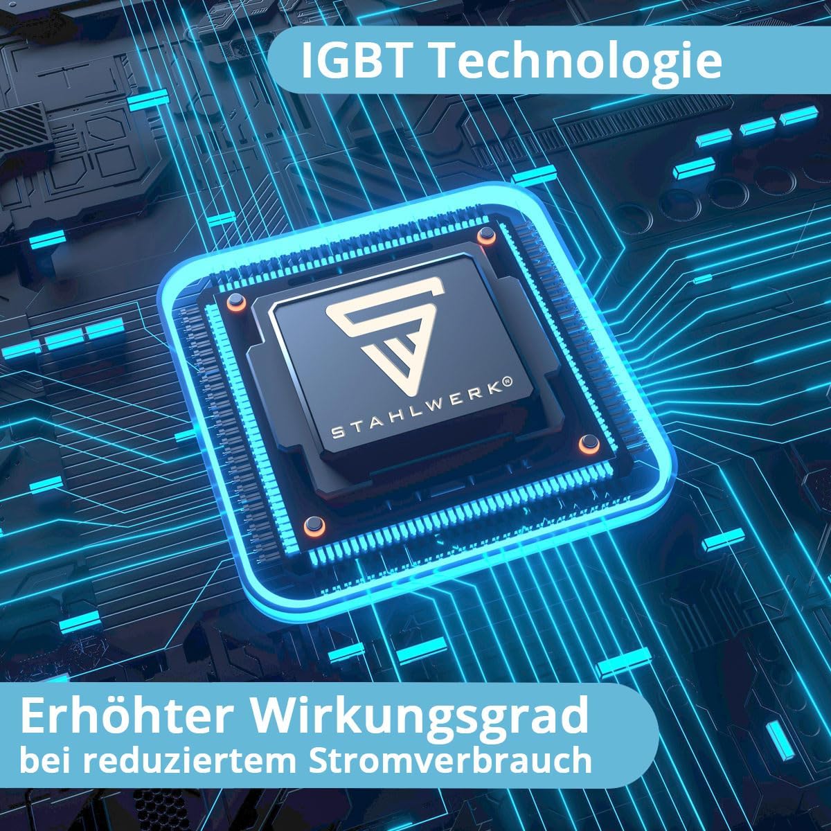STAHLWERK Schutzgasschweißgerät 3-in-1 Kombi MTM-200 ST – Vollausstattung – WIG, MIG/MAG, MMA/E-Hand bis 200 A, synergischer Drahtvorschub, 4-Rollen-Antrieb, Fülldraht geeignet, Stahl, Dünnblech