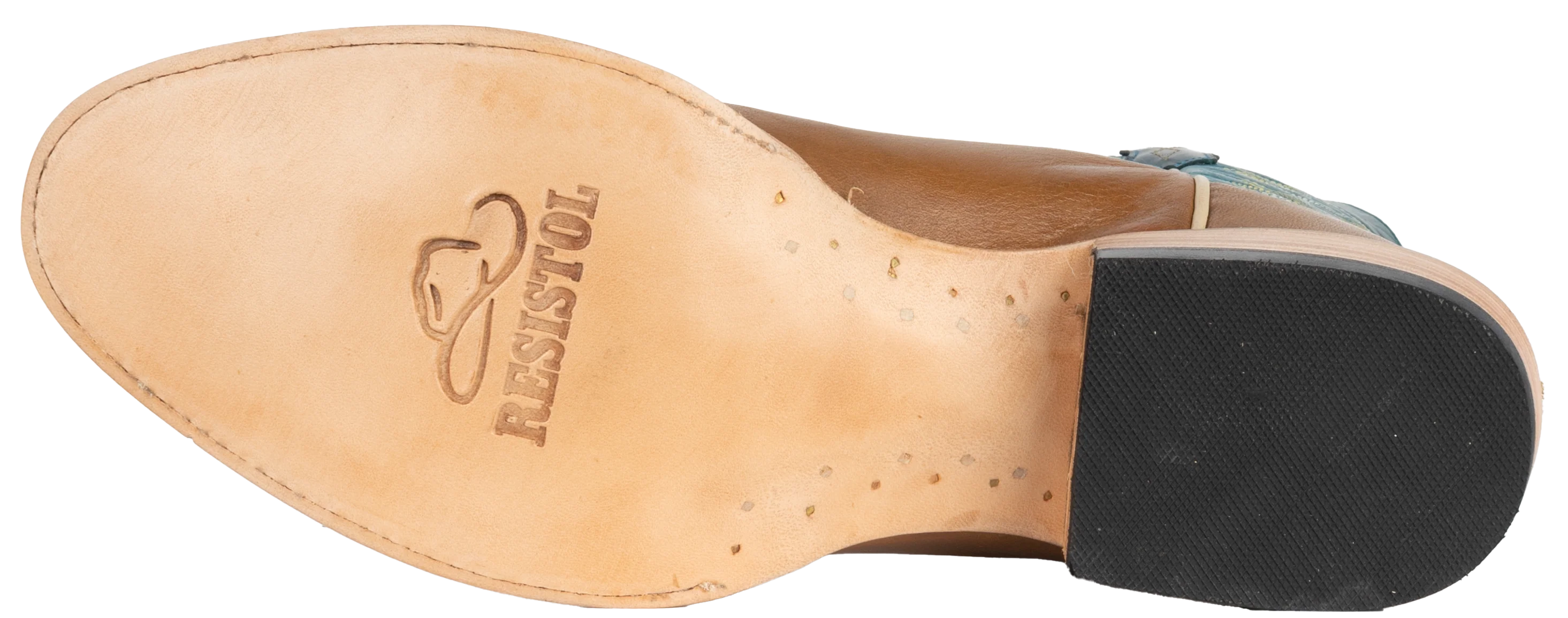 Cowhide Tan - Round Toe