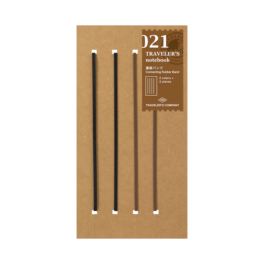 Traveler's Company - Traveler's Notebook Refill - Regular Size - Connecting Rubber Band 021