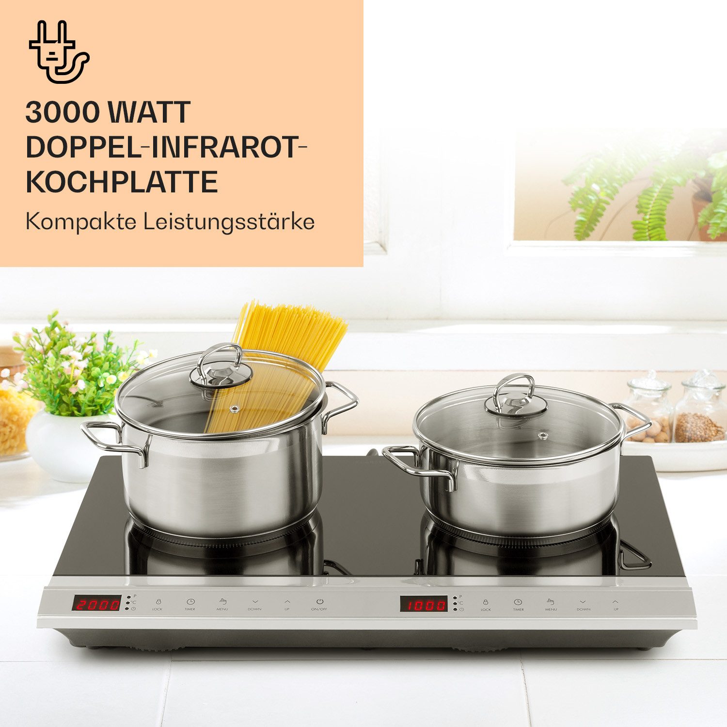 Elektro-Kochfeld MisterCook Duo