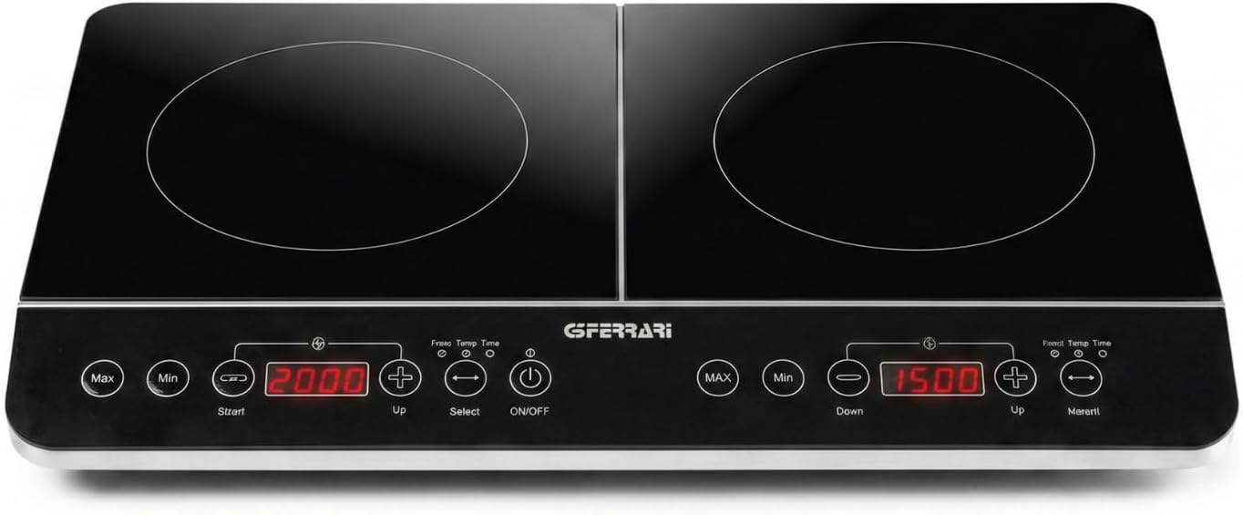 G3 Ferrari G10047 Piastra ad Induzione Doppia 