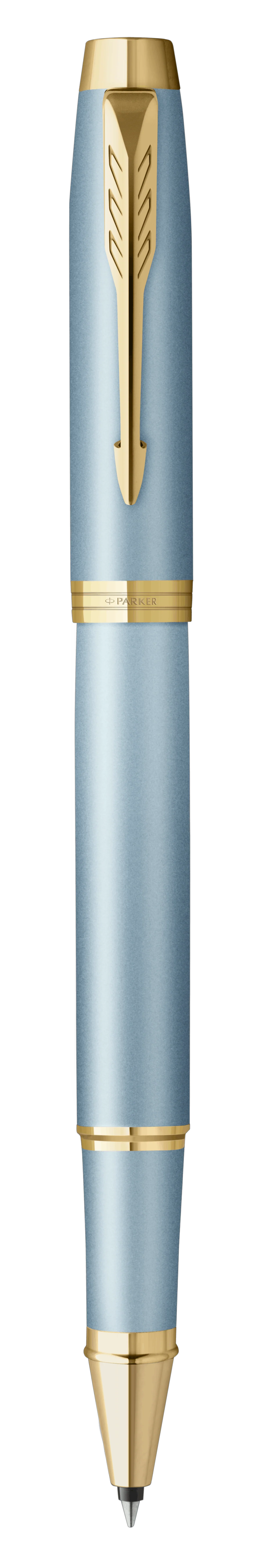 Parker IM Writing Rituals Rollerball Pen - Turquoise Green Gold Trim