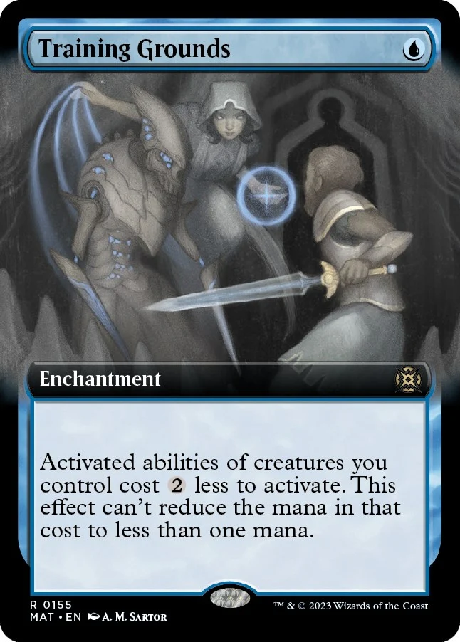 Training Grounds (Extended Art) (155) (March of the Machine: The Aftermath)