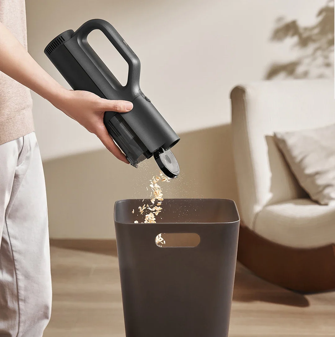 Wireless Car Vacuum Cleaner �C 21kPa Suction Power, Cordless Design for Car, Home & Pet Hair Cleanup