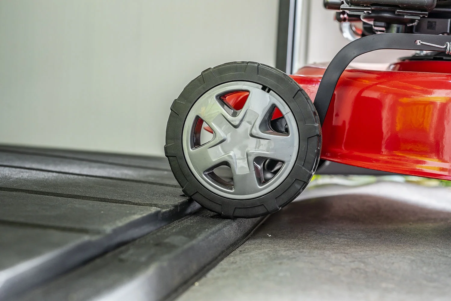 Keter Premier Tall Vertical Durable Resin Outdoor Storage Shed With Floor and Locking Double Doors, Grey