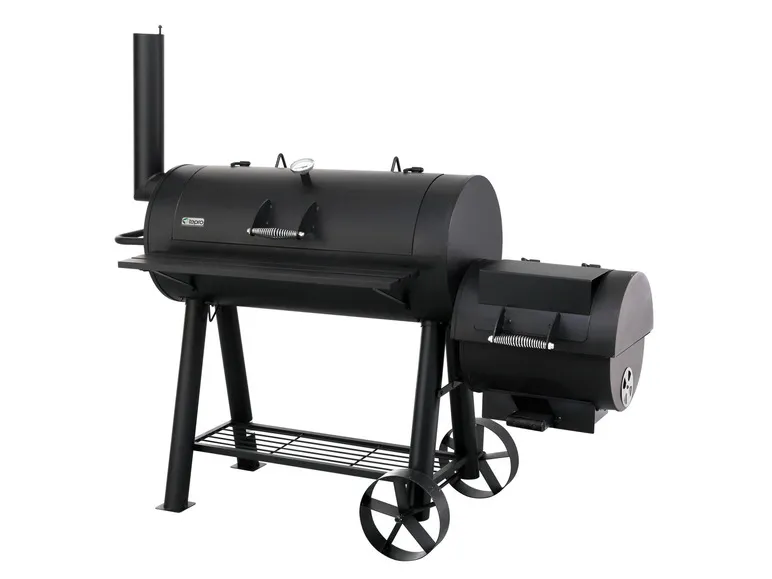 Smoker »Milwaukee«, mit 2 emaillierten Grillrosten