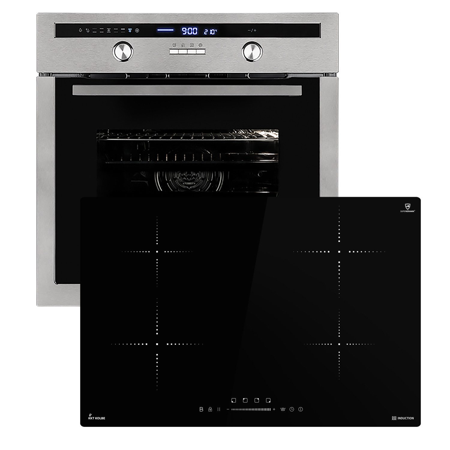 Backofen-Set Backofen und Induktionskochfeld SET8013IH877RL