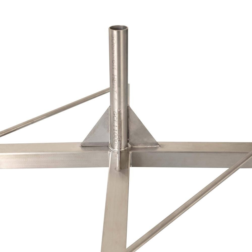 Dönergrill Gastronics Spießständer Handkreuz verstärkt 40 x 40 x 17,5 cm