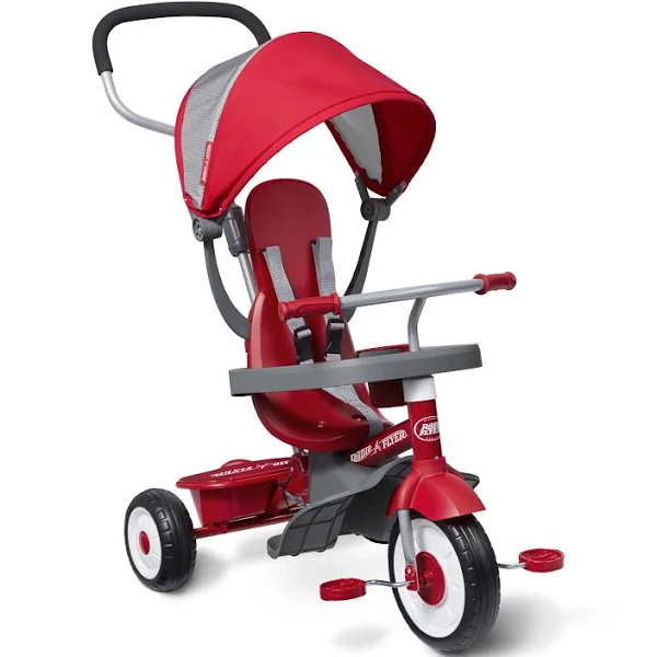 Huffy 12&prime;&prime; Kids Bike with Lightning McQueen Graphics, Training Wheels & Quick Adjust Seat, Red