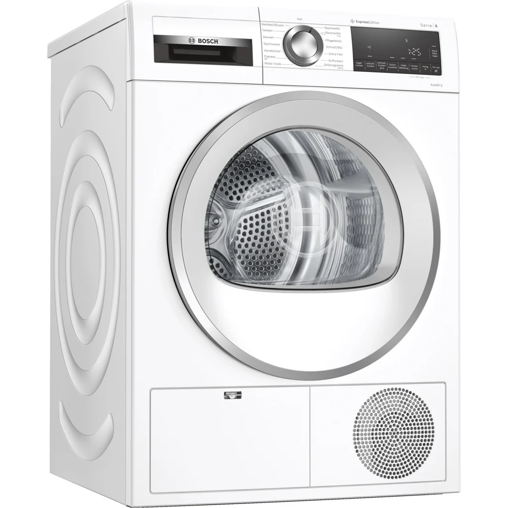 2025 Secadora de bomba de calor Bosch Serie 6 Express WQG2410H0