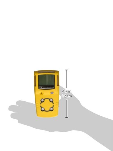 BW GasAlertMicroClip XL 4 Gas Detector CO H2S LEL O2 Yellow