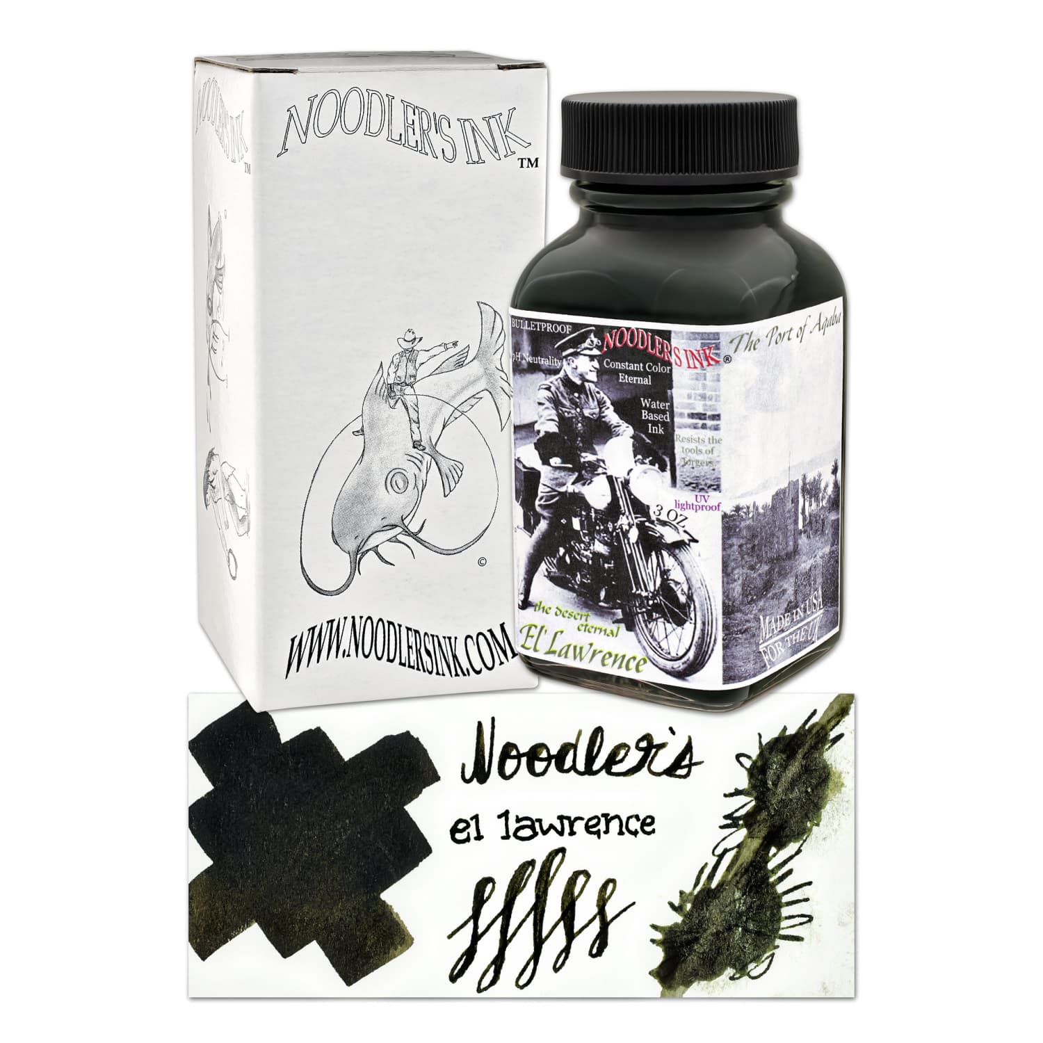 Noodler's El Lawrence Fountain Pen Ink (For Brush Pens)