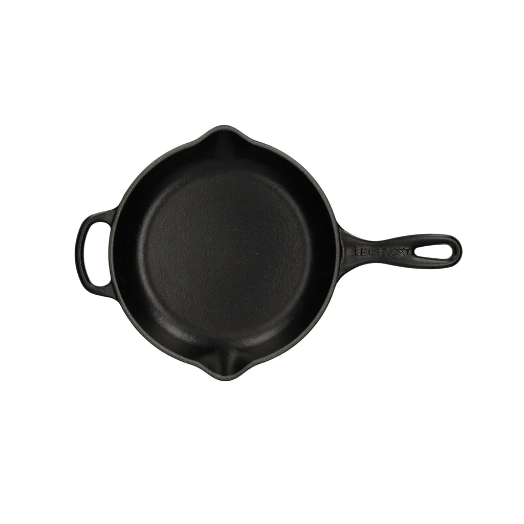 Le Creuset - Padella Signature rotonda Nero opaco 23 cm