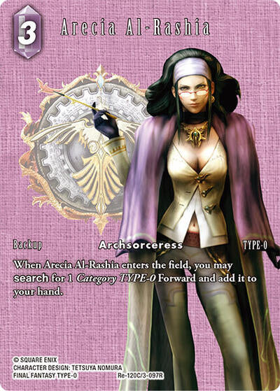 Arecia Al-Rashia (Full Art) - Re-120C/3-097R