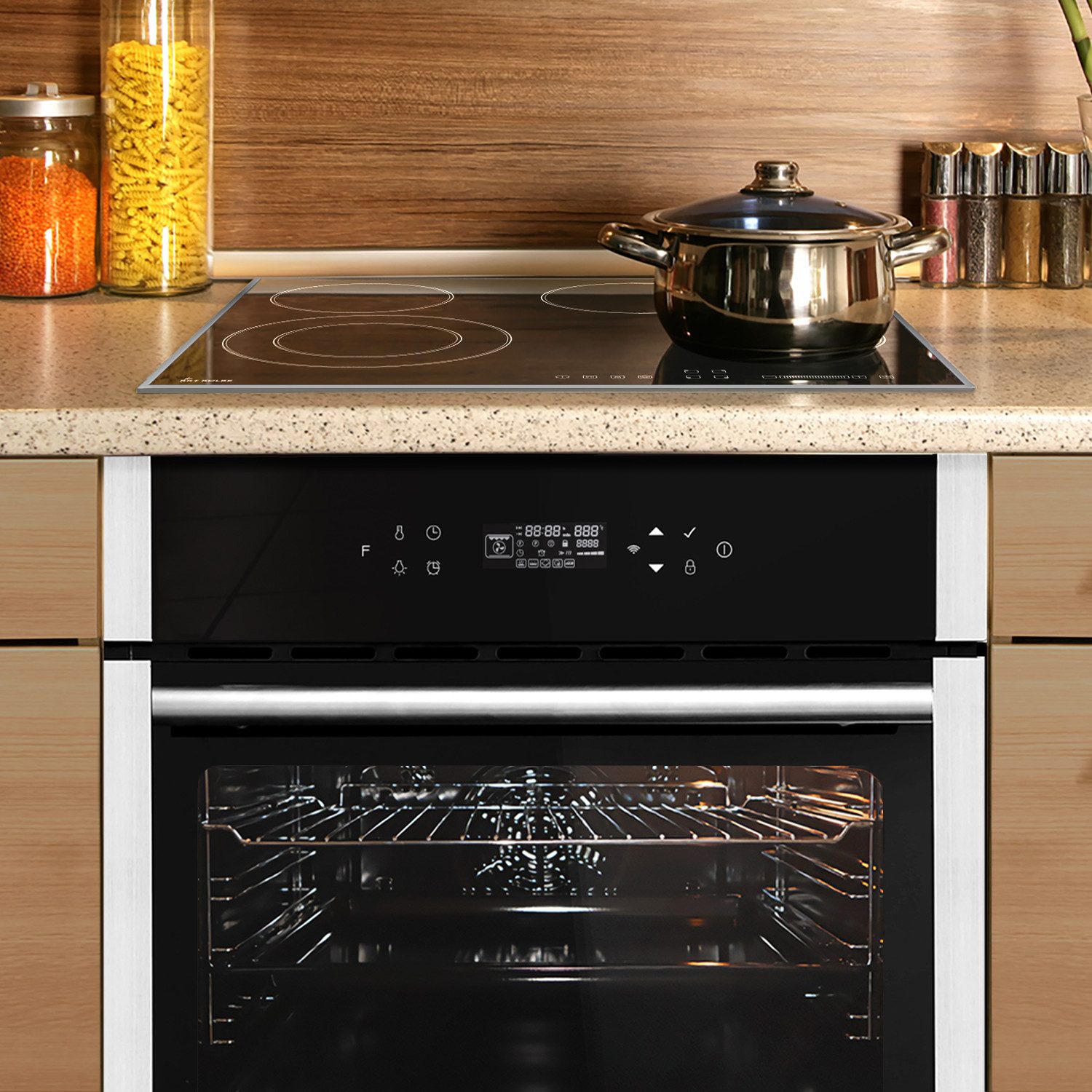 Backofen-Set Backofen und Kochfeld SET8313HCCH59AL