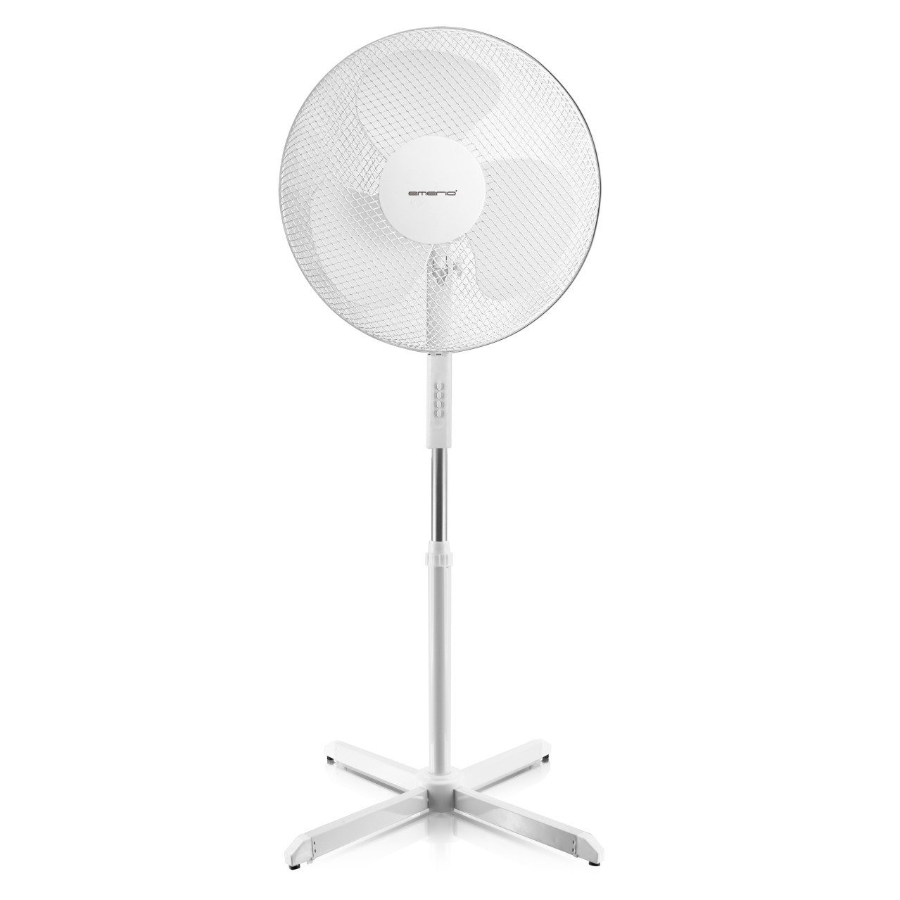 Turmventilator Emerio Standventilator Ø 40 cm weiß