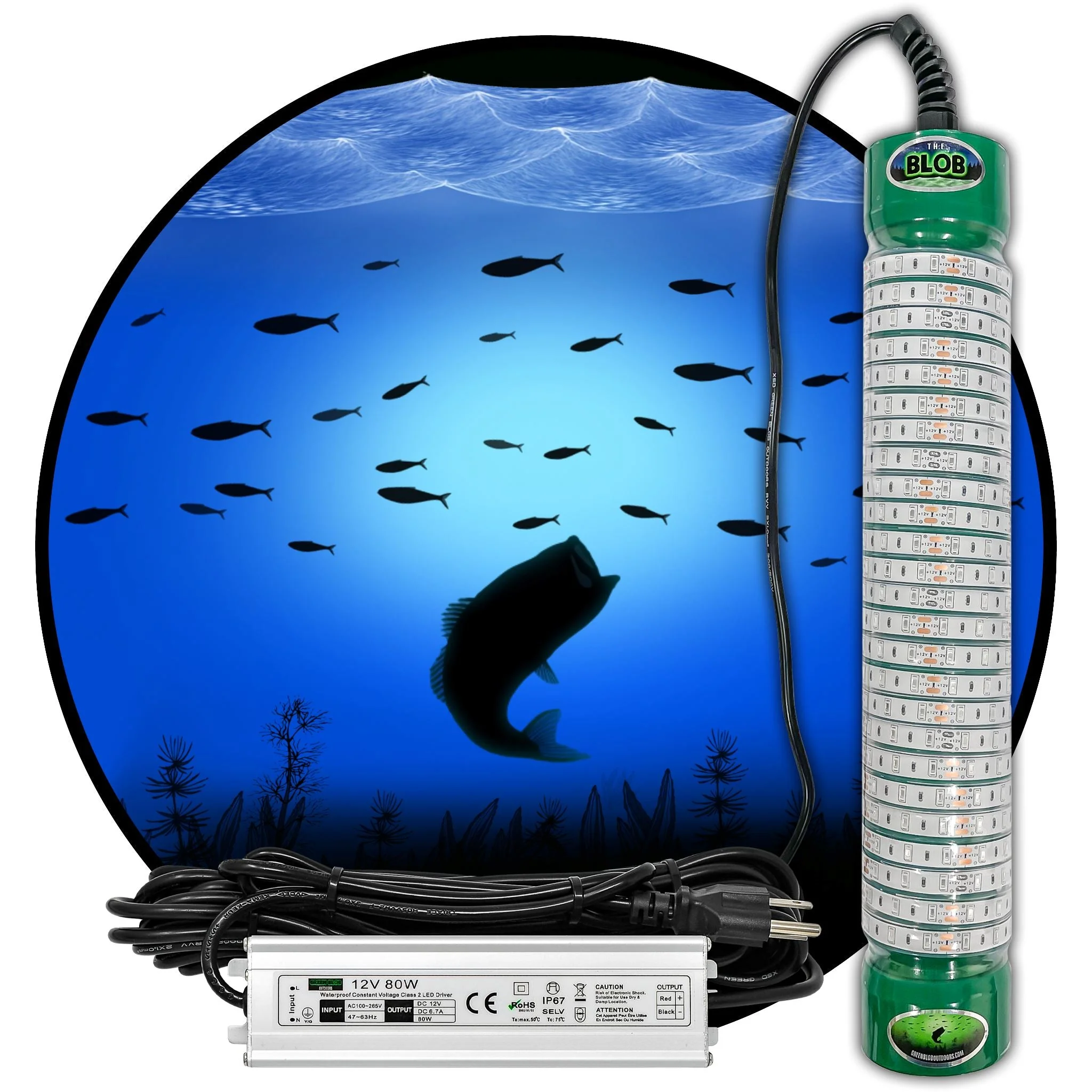 Build Your Blob LED Underwater Fishing Lights