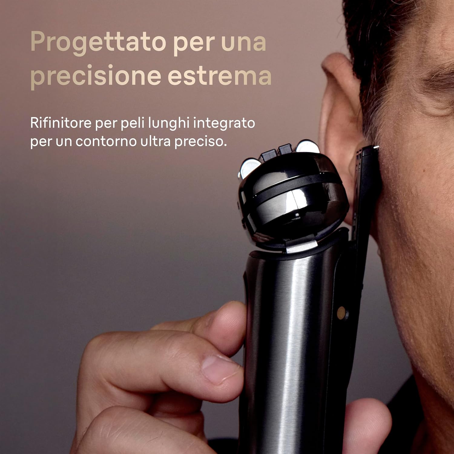 Braun NEVO Rasoio Elettrico Barba, Custodia Da Viaggio, NEVO15115C, Grafite