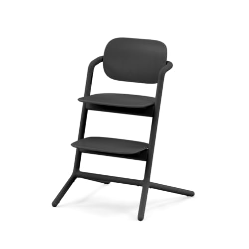 CYBEX Gold LEMO Seggiolone, Per Crescere Insieme a Voi, Da 3 a 99 Anni, Utilizzabile dalla Nascita con gli Attacchi Separati, Alluminio/Plastica, Stunning Black (Nero) : Prima infanzia