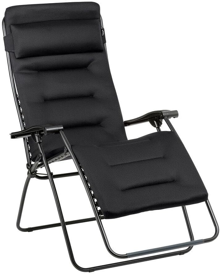 LAFUMA MOBILIER, Klappbare Liege für Garten und Innenbereich, Gepolsterter Relaxsessel Zero Gravity RSX CLIP XL, AirComfort-Gewebe, Top-Komfort
