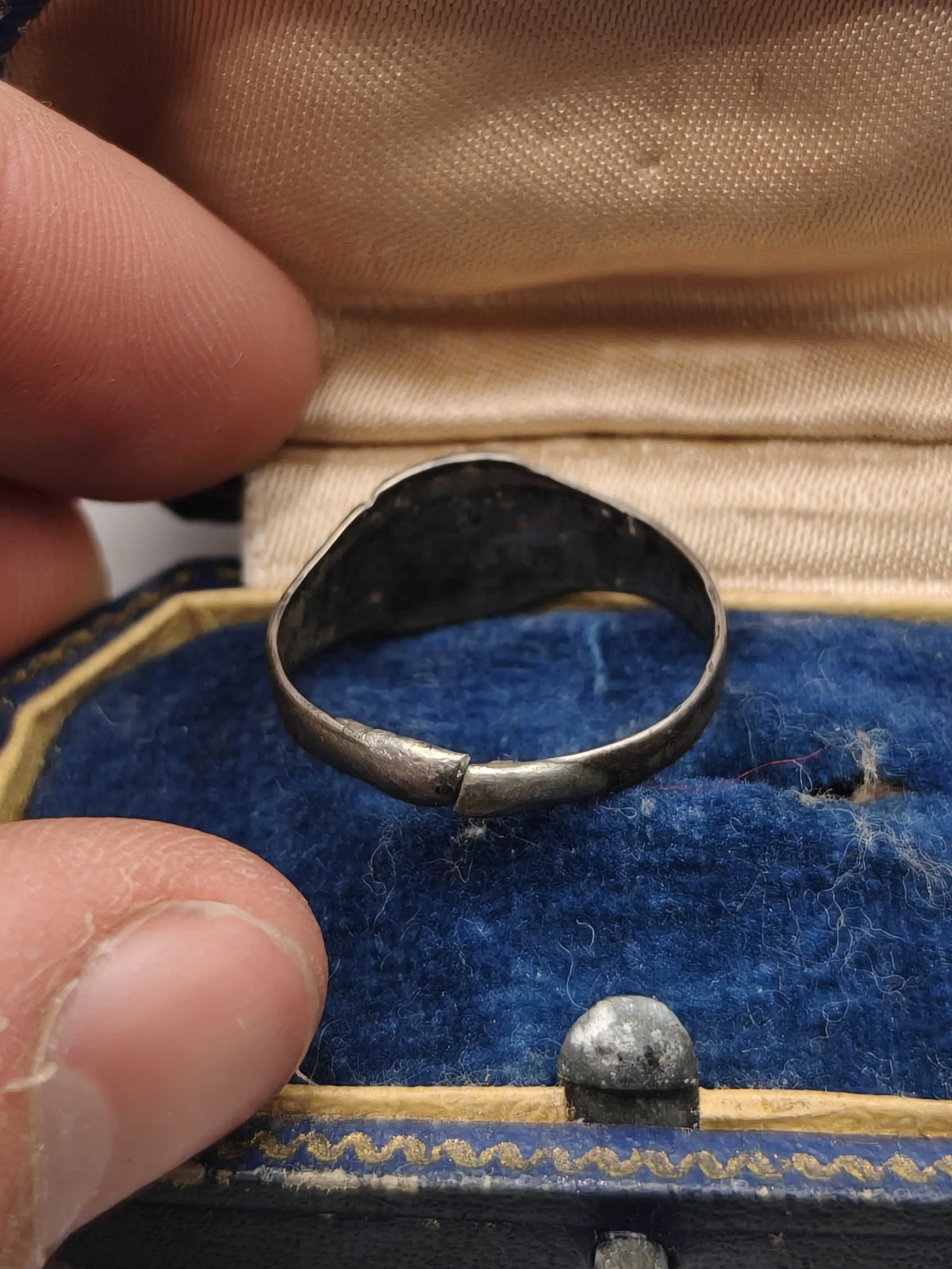 Anillo Plata Imperio Otomano, Italia y Alemania. IWW