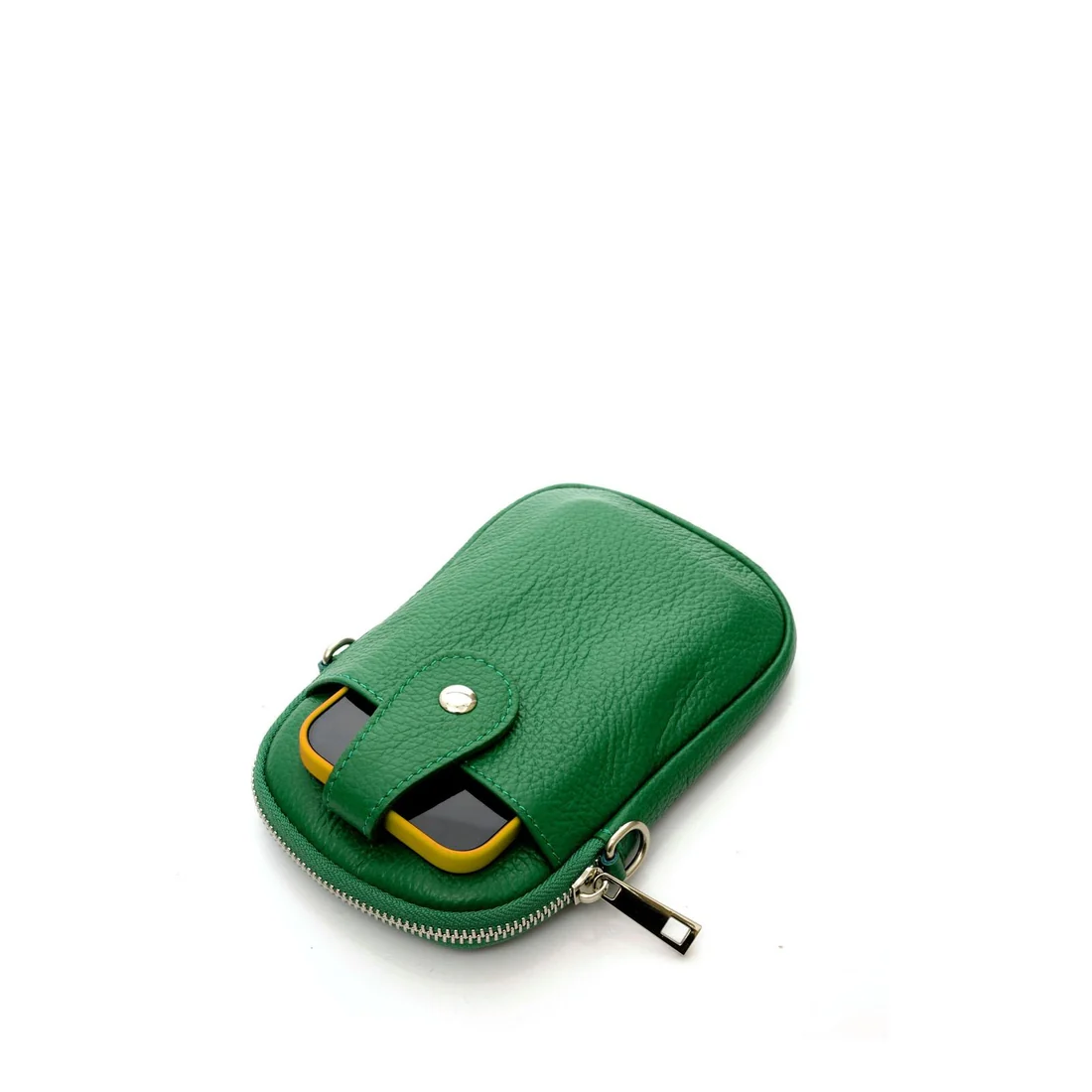 Tracollina Spalding & Bros Mary Tourist pelle verde 309234U358