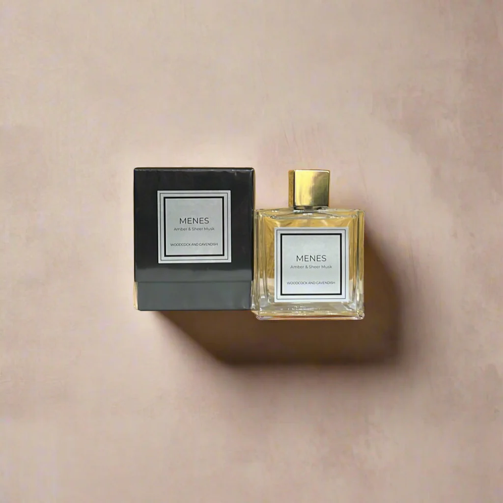 Menes Eau de Parfum a?? Citrus, Amber & Sheer Musk | Luxury Fragrance