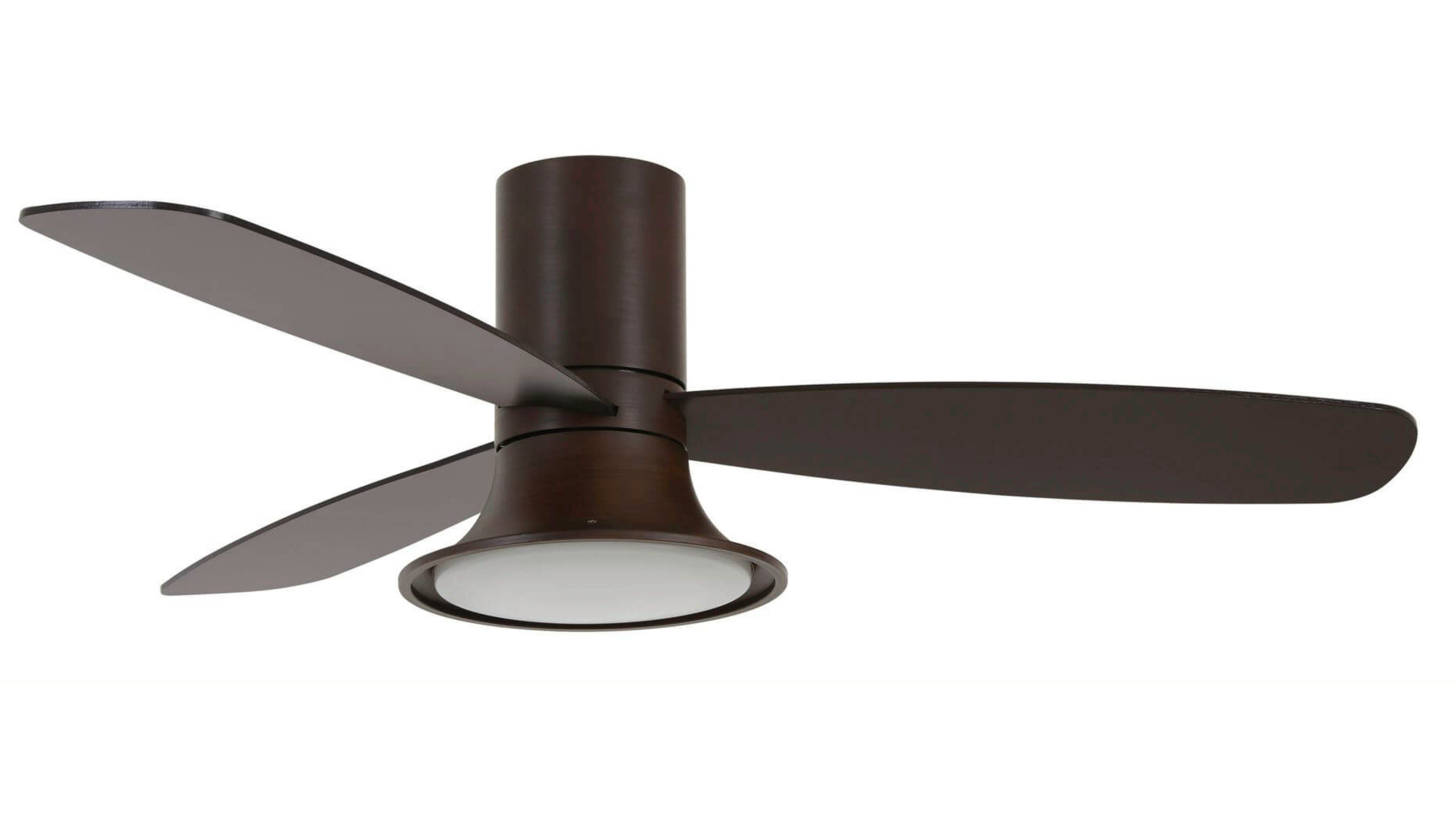 Deckenventilator DC Deckenventilator Flusso Bronze mit LED