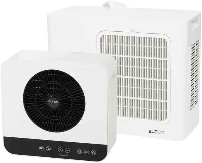 EUROM Split-airconditioning AC2401 voor caravan, camper, camping, boot, bus, camper, caravan, stacaravan | Mobiele airconditioning met 2400 BTU | Verbeterd model ten opzichte van de legendarische AC2400-airconditioning