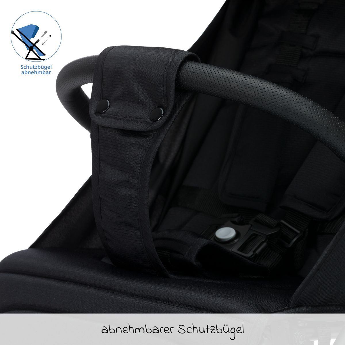 Kinder-Buggy Fill Rover - Schwarz