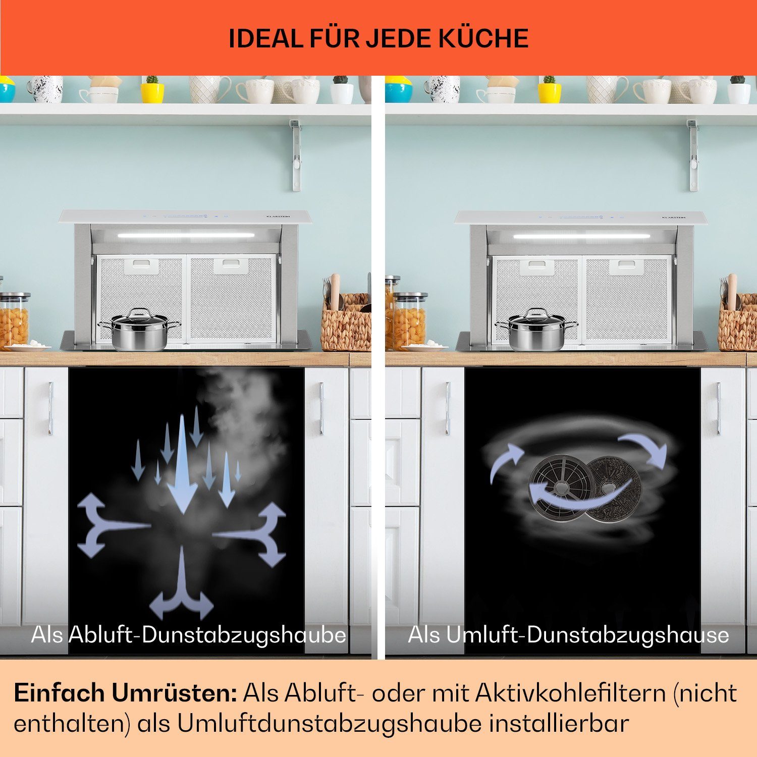 Deckenhaube Royal Flush