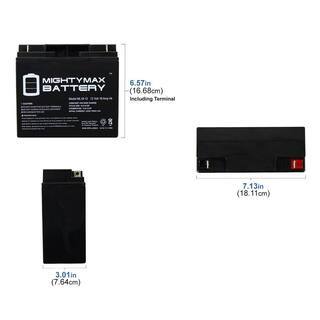 MIGHTY MAX ML18 12 12V 18Ah AGM Sealed Lead Acid Battery for Versatile Applications