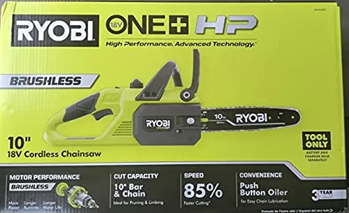 One  HP 18V Brushless 10 pollici batteria motosega (solo utensili) : Amazon.it: Giardino e giardinaggio