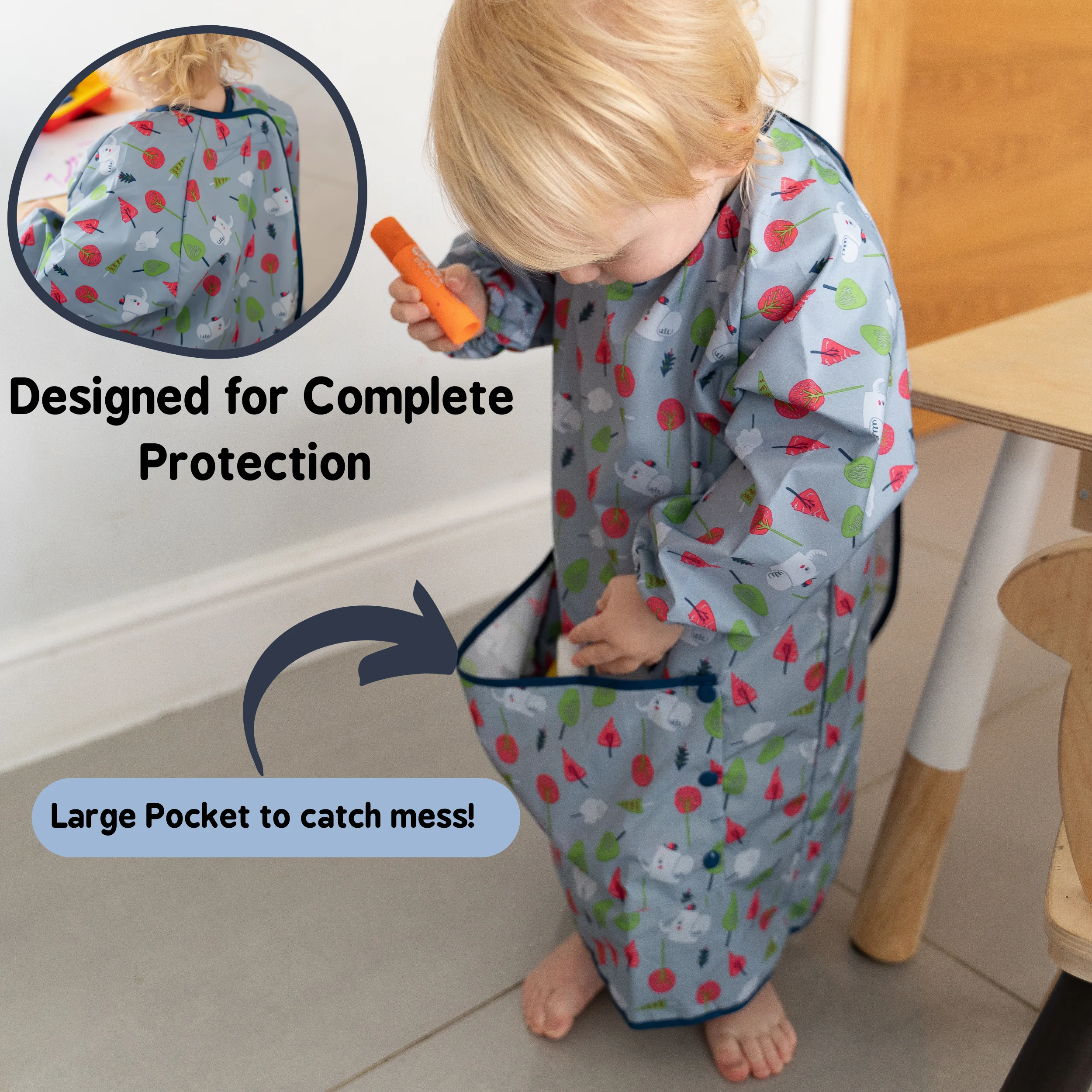 Long Length Coverall Bib