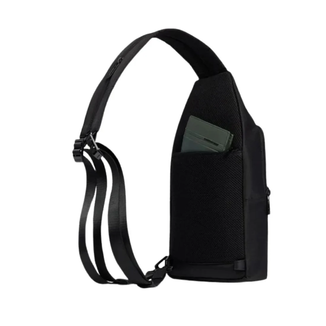 Monospalla Piquadro in pelle e tessuto porta iPad mini CA6540W129-N