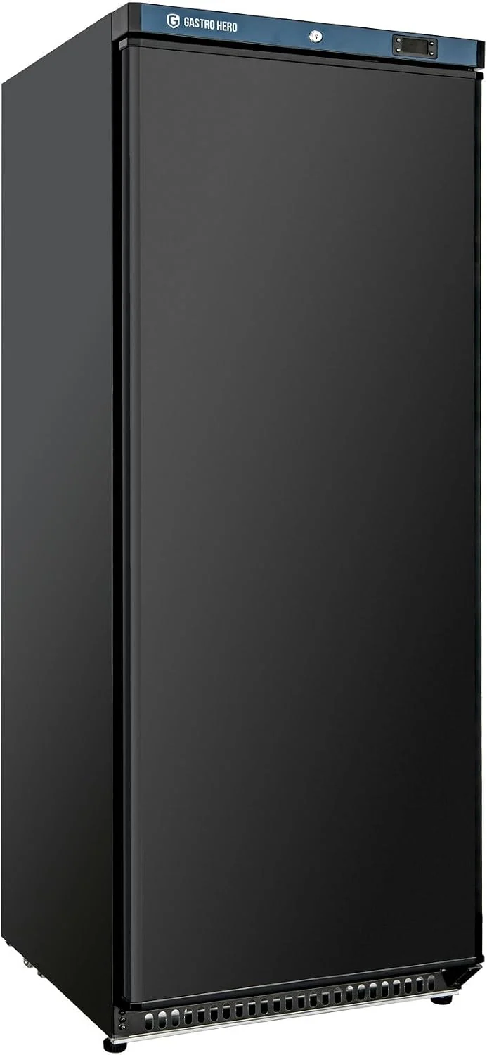 GastroHero Lagerkühlschrank 562 L, Schwarz LKSE600B, 5 Böden