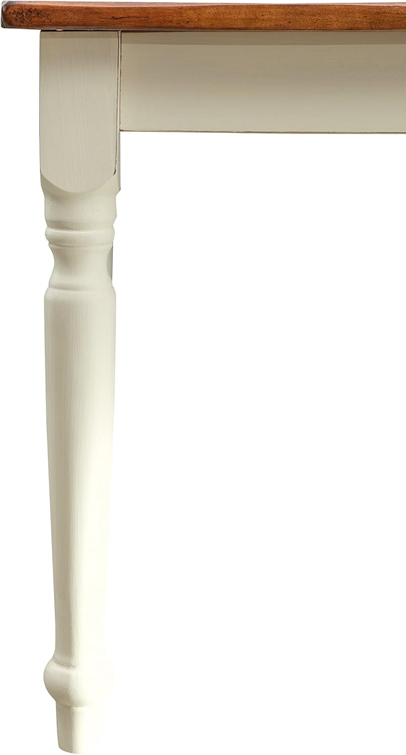 Biscottini tavolo quadrato legno massello 90x90 cm | Tavolo da cucina e sala da pranzo | Tavolo legno esterno e interno