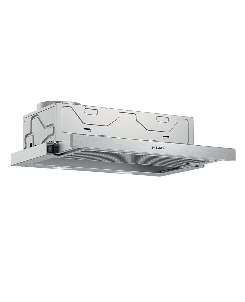 Flachschirmhaube 60 cm 3 Leistungsstufen und LED-Beleuchtung DFM064W54