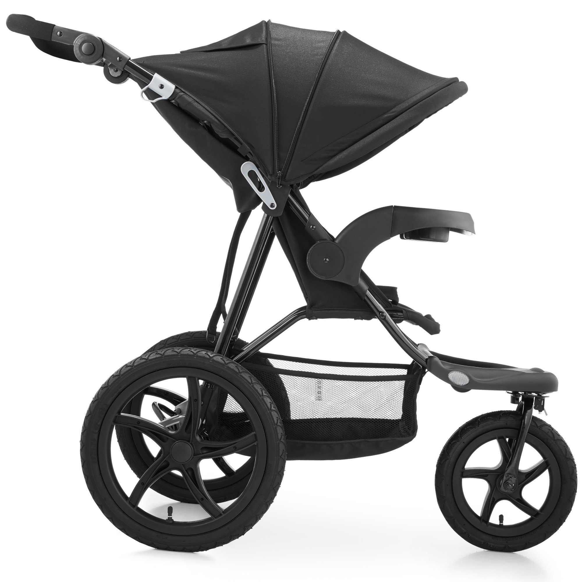 Dreirad-Kinderwagen Jogging-Kinderwagen mit Luftreifen und Verdeck - Modell: MOUNTAIN