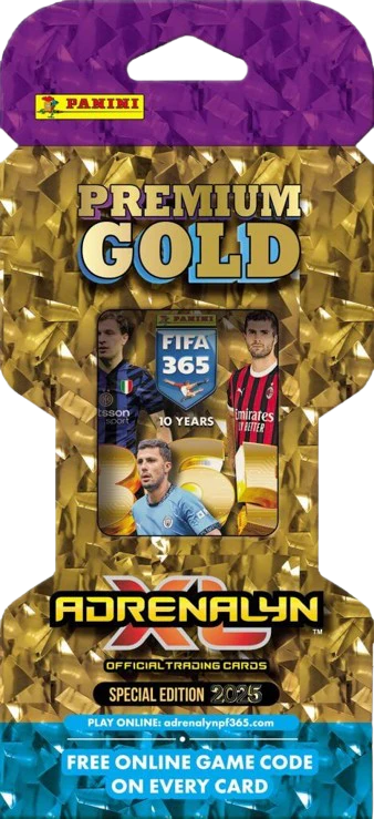 FIFA 365 Adrenalyn XL 2025 Soccer Premium Gold Packets
