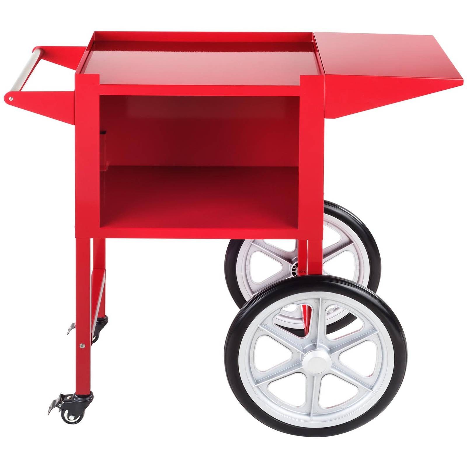 Popcornmaschine Popcornwagen für Popcornmaker Arbeitsfläche 37 x 51 cm Popcorntrolley