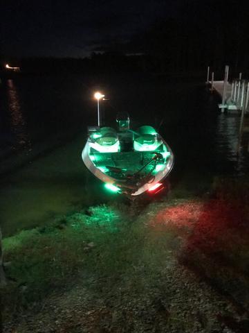 Red & Green Navigation Boat Light Strips, Marine, for Bass, Pontoon, Jon Boats
