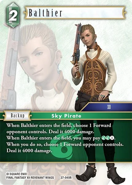 Balthier (27-049R) (Journey of Discovery)