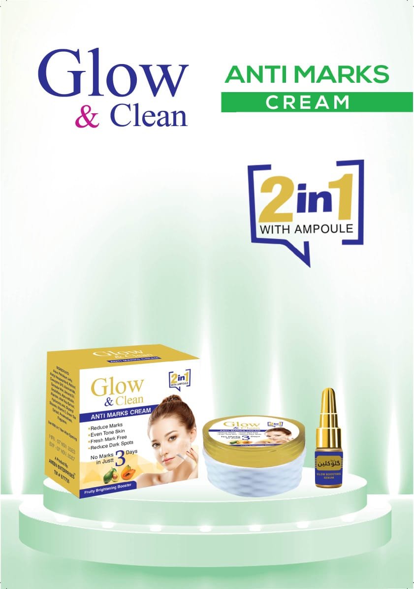 Glow & Clean Anti-Marks Cream & Serum Combo 2 in 1